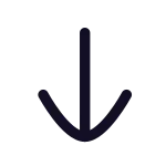 Arrow Down SVG Icon